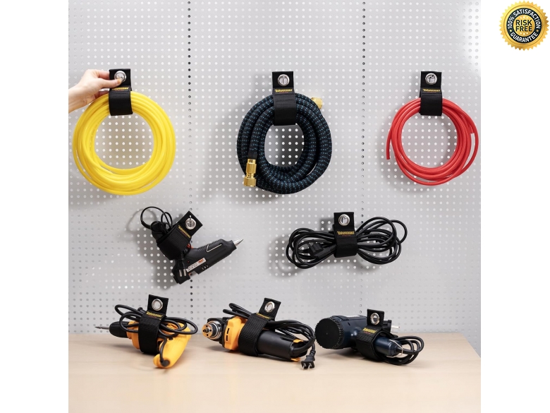 6 Stück Magnetische Kabelclips: Selbstklebend & Universell Für Schreibtisch, Nachtisch & Mehr (6 Farben)